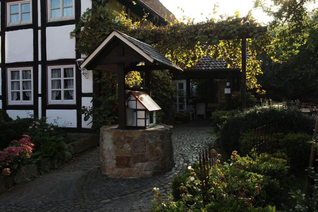 Hotel Cafe Am Stift Hessisch Oldendorf Ngoại thất bức ảnh